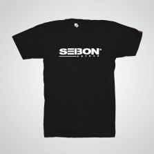 SEIBON CARBON BIG NAME T-SHIRT - Black