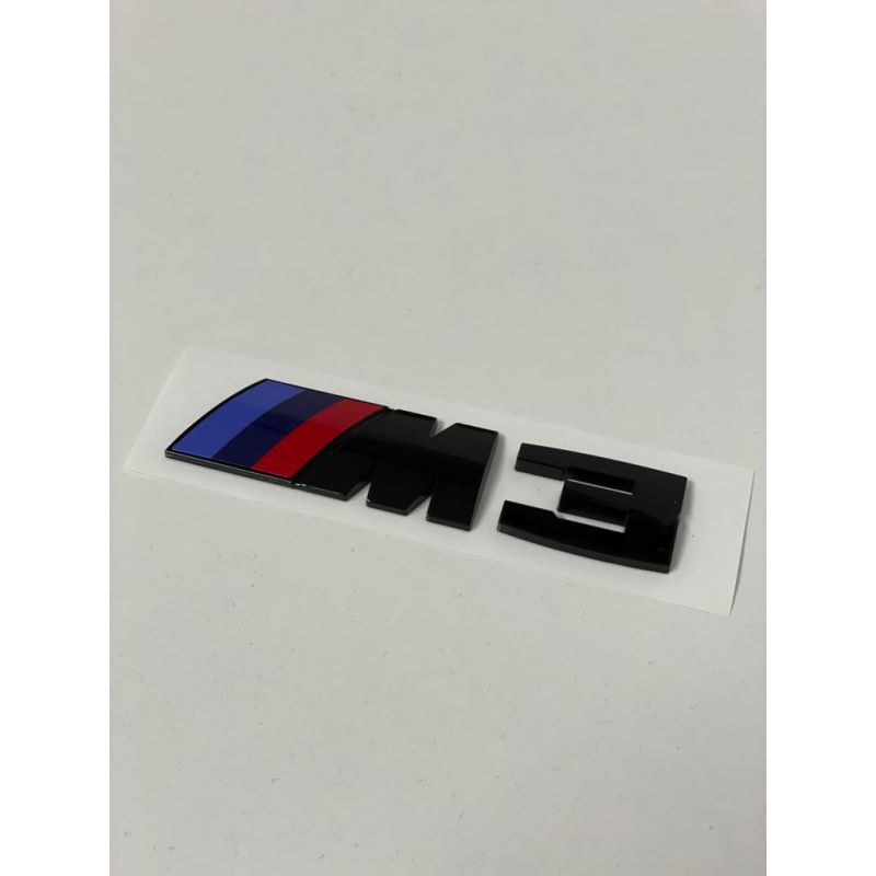 Exon Gloss Black M3 Badge Trunk Emblem for BMW M3 F80