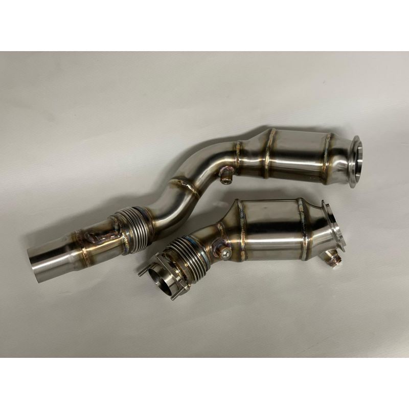 ✯✯✯✯✯ Design 200cpsi Catted Downpipe S55 BMW M3 F80 M4 F82 M2 Competition F87