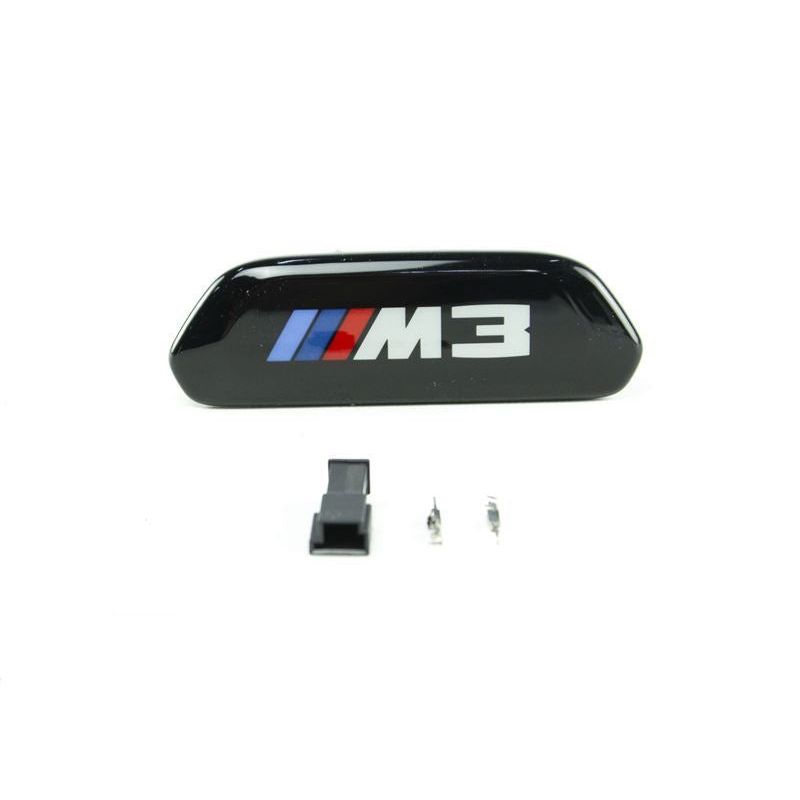 Genuine BMW Competition Black Illuminated Seat Backrest Headrest Badge Emblem for BMW M3 F80