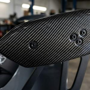 Aerodynamic car parts for luxury performance