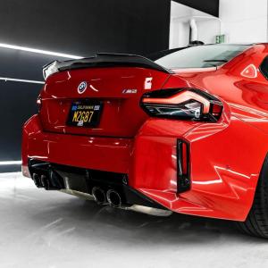 BMW G87 M2 & G42 2 Series Carbon Fiber Rear Spoiler Guide: High-Kick Fitment and Installation