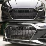 Audi RS6 C8 Avant 2019-2022 Front Grille Dry Carbon Fiber