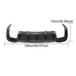 Audi S4 A4 Sline B10 Sedan 2021UP Rear Bumper Diffuser Dry Carbon Fiber