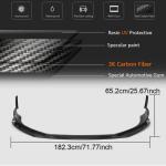 Porsche 718 (982) Boxster Cayman 2016-2019 Front Bumper Lip Carbon Fiber