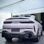 BMW X6 G06 2020-2024 Rear Trunk Spoiler Carbon Fiber