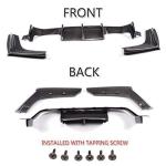 Carbon Fiber Rear Diffuser Lip for BMW 3 Series F80 M3 Sedan 2014-2019