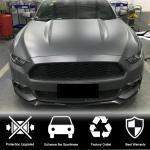 Ford Mustang V6 V8 GT 2015-2017 Front Bumper Lip Carbon Fiber
