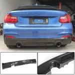 BMW 2 Series F22 F23 220i 228i 230i M Sport M235i M240i 2014-2019 Rear Bumper Diffuser Carbon Fiber