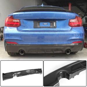 BMW 2 Series F22 F23 220i 228i 230i M Sport M235i M240i 2014-2019 Rear Bumper Diffuser Carbon Fiber