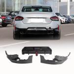 BMW 2 Series G42 220i 230i M240i M Sport 2D 2022UP Rear Bumper Diffuser Carbon Fiber