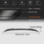 BMW 5 Series G30 F90 M5 2017-2023 Rear Trunk Spoiler Carbon Fiber