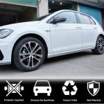 Volkswagen VW Golf 7.5 MK7.5 R R-Line 2017-2019 Side Skirts Carbon Fiber