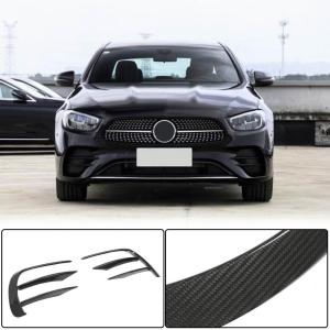 Mercedes Benz E Class W213 Sport Facelift 2020-2021 Front Bumper Vents Dry Carbon Fiber