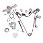 Timing Chain Kit Tensioner Sprockets Guides Compatible with Toyota 4Runner 03-09, FJ Cruiser 07-09, Tacoma 05-15, Tundra 05-11