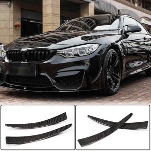 BMW F80 M3 F82 F83 M4 2014-2020 Front Bumper Fins Carbon Fiber/FRP
