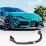 Toyota Supra GR A90 A91 MK5 Coupe 2022-2024 Front Bumper Lip Carbon Fiber