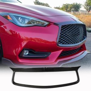 Infiniti Q60 Coupe 2-Door 2016-2022 Front Grille Carbon Fiber
