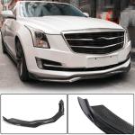 Cadillac ATS Base 2013-2019 Front Bumper Lip Carbon Fiber