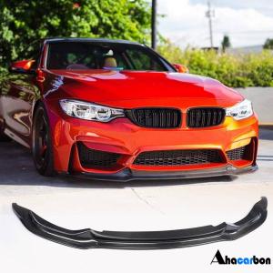 Bumpers For Automobiles BMW F80 M3 F82 F83 M4 2014-2020 Front Bumper Lip Carbon Fiber