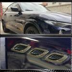 Maserati Quattroporte QP M156 2013-2015 Side Air Fender Trims Carbon Fiber