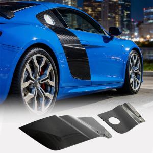 Audi R8 V8 V10 Coupe Pre-facelift 2008-2015 Door Fender Side Panel Covers Carbon Fiber