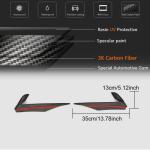 Mercedes Benz C197 R197 SLS AMG 2010-2013 Front Bumper Vents Carbon Fiber