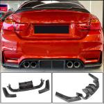 BMW F80 M3 F82 F83 M4 2014-2020 Carbon Fiber Aero Body Kit(Front Lip, Side Skirts, Rear Diffuser & Trunk Spoiler)