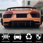 Audi R8 V10 Gen 2 4S 2016-2019 Rear Bumper Splitters Carbon Fiber