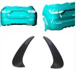 Mercedes Benz H247 GLA250 2020-2021 Rear Bumper Vents Carbon Fiber