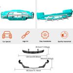 Chevrolet Corvette Z06 2022 Rear Bumper Diffuser Add-on Style Carbon Fiber