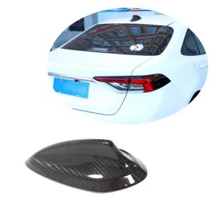 Universal Car Car Shark Fin Roof Antenna Real Dry Carbon Fiber