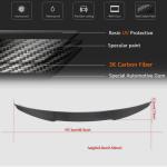 Audi A3 Sline S3 8V 8V.5 Sedan 2014-2020 Rear Trunk Spoiler Carbon Fiber/FRP