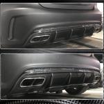 Mercedes Benz A Class W176 Sport A45 AMG 2013-2018 Rear Bumper Diffuser Carbon Fiber