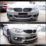 BMW 4 Series F32 F33 F36 M Sport 2014-2019 Front Bumper Lip Carbon Fiber/FRP