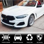 BMW 8 Series G14 G15 G16 840i M850i M Sport 2020-2022 Front Bumper Lip Dry Carbon Fiber