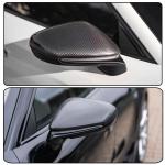 Real Carbon Fiber Mirror Caps for Porsche Taycan 9J1 992 Turbo S 2019-2024 Add on Style Side Rearview Mirror Cover Caps Exterior Shell Factory Outlet