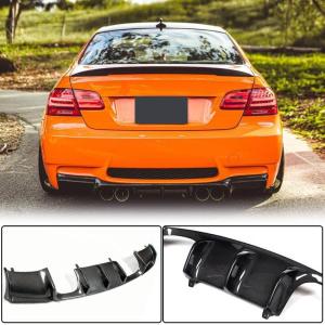 BMW 3 Series E92 E93 M3 2008-2013 Rear Bumper Diffuser Carbon Fiber/FRP