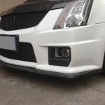 Cadillac CTS-V 2009-2015 Front Bumper Lip Carbon Fiber