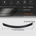 Mercedes Benz CLS Class C257 Sedan 2018-2022 Rear Trunk Spoiler Carbon Fiber