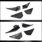 Ford Mustang V8 GT 2018-2021 Fog Lamp Covers Carbon Fiber