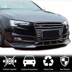 Audi S5 A5 Sline B8.5 Facelift 2012-2016 Front Bumper Lip Carbon Fiber
