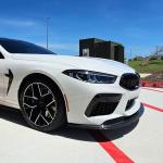 BMW F91 F92 F93 M8 2019-2022 Front Bumper Lip Dry Carbon Fiber