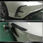 Mercedes Benz CLA Class (W117) C117 Sport CLA45 Pre-facelift 2013-2015 Rear Bumper Vents Carbon Fiber