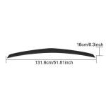 Mercedes Benz E Class W212 2010-2015 Rear Trunk Spoiler Glossy Black FRP