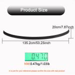 BMW X3 G01 F97 X3M IX3 2019-2022 Rear Middle Spoiler Carbon Fiber/FRP