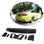 Universal Sedan Car Auto Carbon Fiber Rear Trunk Spoiler Boot Wing Lip