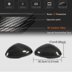 Alfa Romeo Giulia 952 2015-2020 Mirror Covers Add-on Style Dry Carbon Fiber