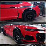 Chevrolet Camaro LT RS SS LS ZLI 2016-2019 Wheel Eyebrow Arch Trims Carbon Fiber