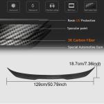 BMW 5 Series G30 F90 M5 2017-2023 Rear Trunk Spoiler Carbon Fiber